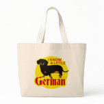 I Know A Little German Canvas Bag