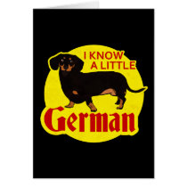 I Know A Little German