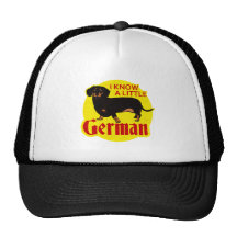 I Know A Little German Hat