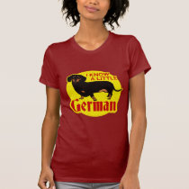 I Know A Little German t-shirts