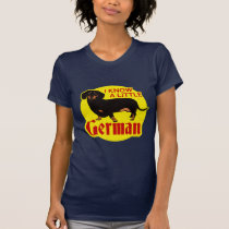 I Know A Little German t-shirts