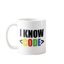 I Know CODE Mugs