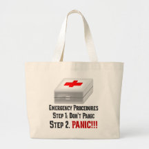 I Know First Aid & Can Respond to Your Emergency Tote Bag