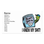 I Know My Shit Business Card Templates