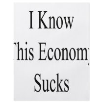 I Know This Economy Sucks