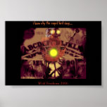 i know why the caged bird sings... print
