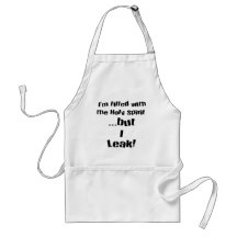 I leak! aprons