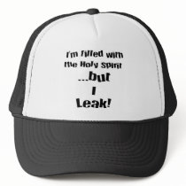 I leak! mesh hat