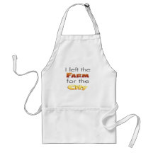 I Left The Farm Apron