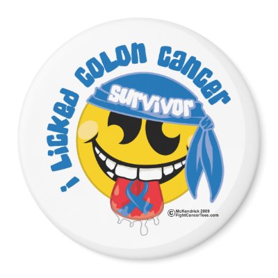 I Licked Colon Cancer Magnets by fightcancertees