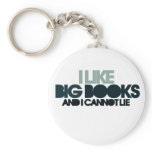 I Like Big Books keychains