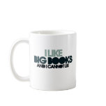 I Like Big Books mugs