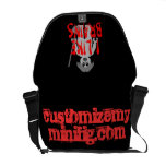 'I Like Brains' Zombie Minifigure Courier Bag