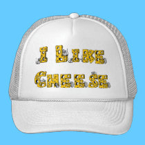 I like cheese hat hats