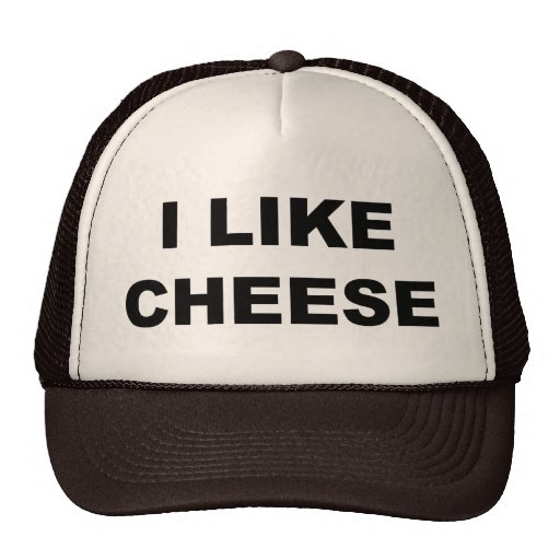 I Like Cheese Mesh Hats