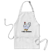 I Like Chickens Apron