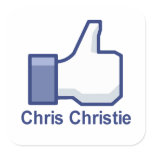 I LIKE CHRIS CHRISTIE STICKER