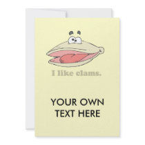 I LIKE CLAMS