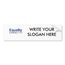 I Like Equality Bumper Stickers