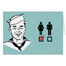I LIKE GIRLS GREETING CARD