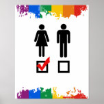 I Like Girls T-shirt Poster