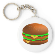 I like hamburgers, keychain