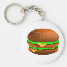 I like hamburgers, keychain
