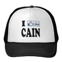 I Like Herman Cain For President 2012 Trucker Hats