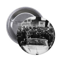 I Like Ike Dwight D. Eisenhower Campaign Pinback Button