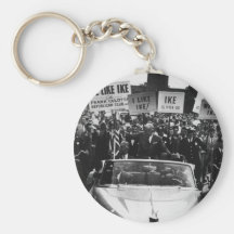 I Like Ike Dwight D. Eisenhower Campaign Keychain