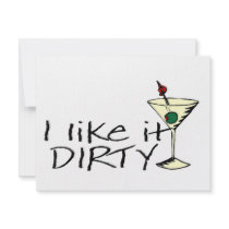 I Like It Dirty Martini