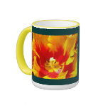 I Like It Hot! Coffee Mugs gifts Red Yellow Tulips