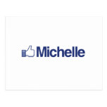 I LIKE MICHELLE -.png Postcards