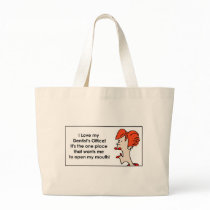 I like my dentists office tote bags