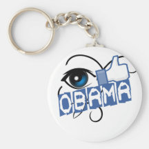 i like obama key chain