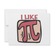 I like pi custom invites