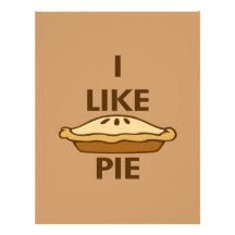 I Like Pie Custom Letterhead