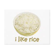 I Like Rice Post Cards