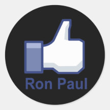 I LIKE RON PAUL STICKERS
