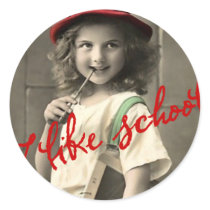 I Like School Sticker