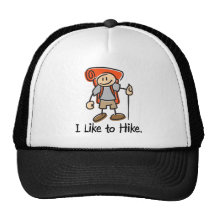 I Like to Hike - Guy Mesh Hats