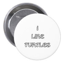 I like Turtles buttons