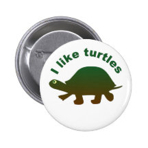 I like turtles pins