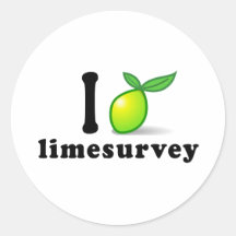 I Lime LimeSurvey Stickers