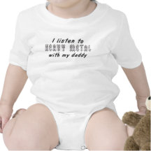 I listen to HEAVY METAL with my daddy Tshirts
