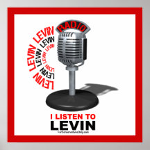 I Listen To Levin Print