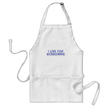 I Live for Kickboxing Apron