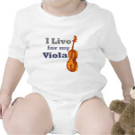 I Live for My Viola Tee Shirt