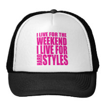 I Live For The Weekend (Pink) Trucker Hat