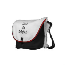 I Live To Play The Keyboards Courier Bag